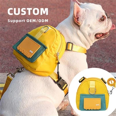 Dog Harness Backpack