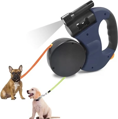 Dual Retractable Dog Leash