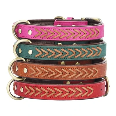 Handmade Leather Dog Collars