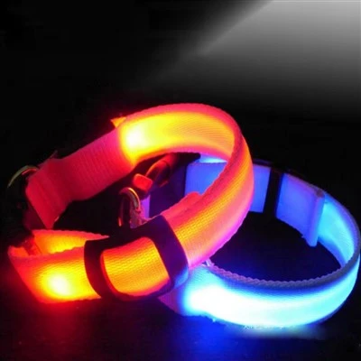 Light Up Dog Collar Rechargeable