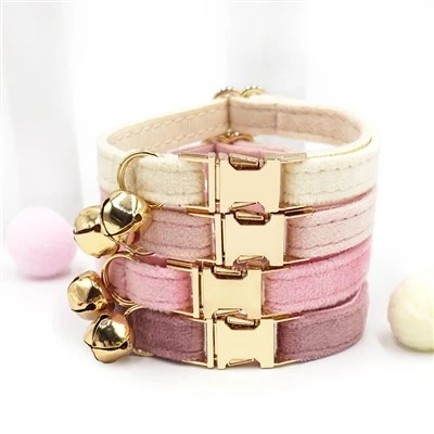 Velvet Cat Collar
